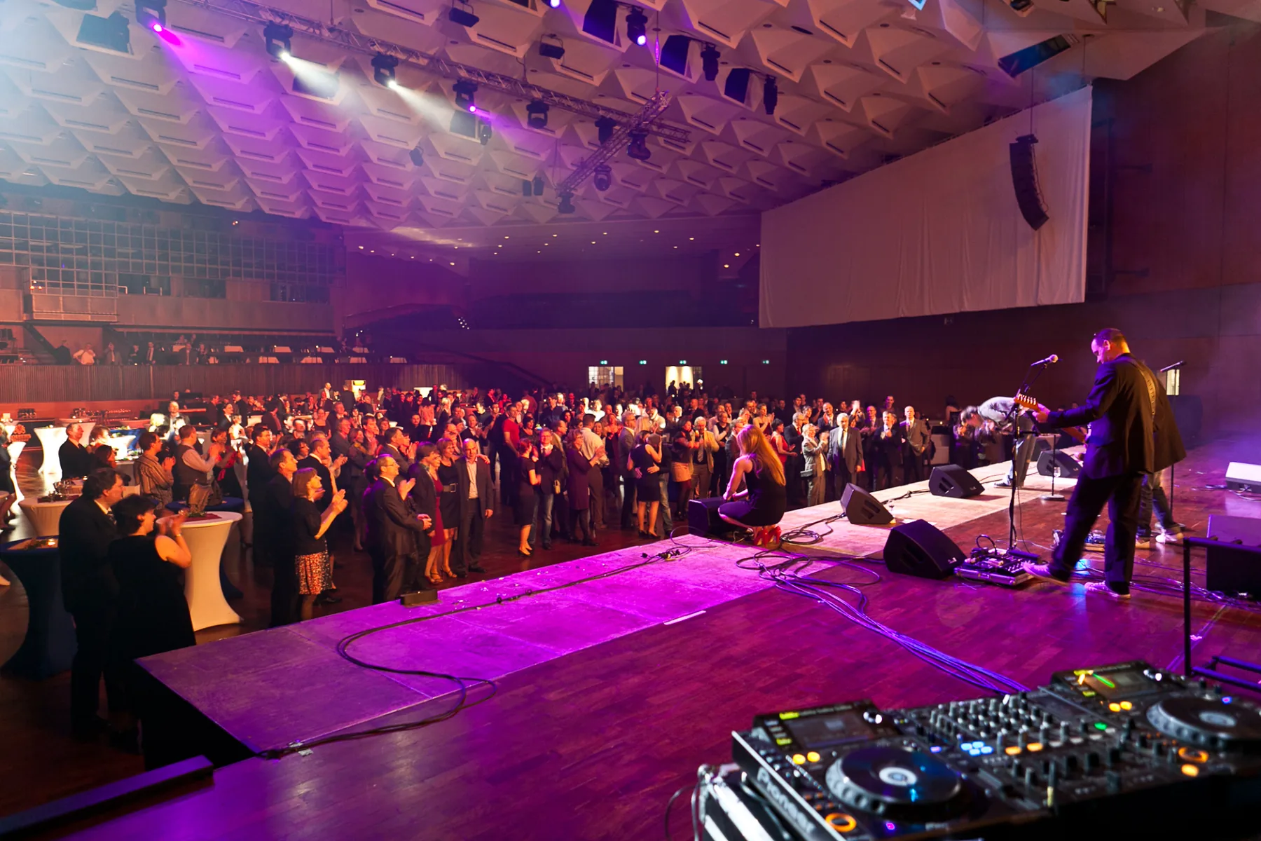 Groove Control auf der Bühne